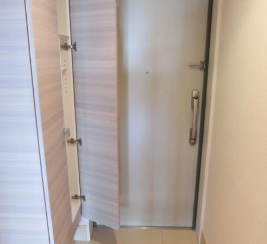 ソルパシオ亀有の玄関