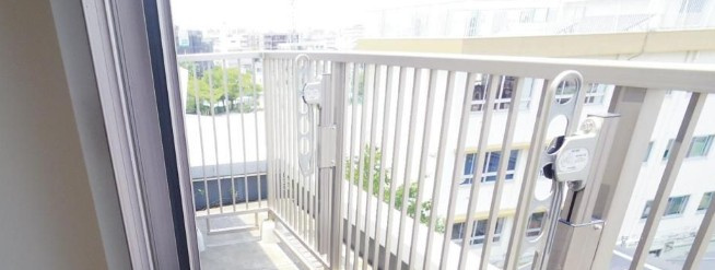 ソルパシオ亀有のバルコニー