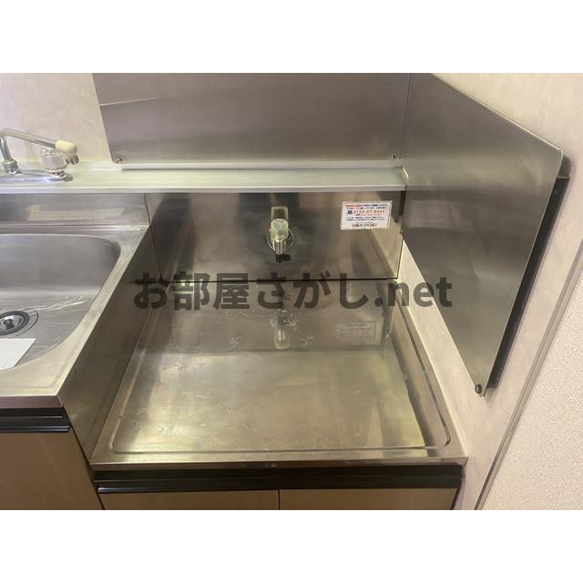 Ｓコートのキッチン|ガスコンロ設置可