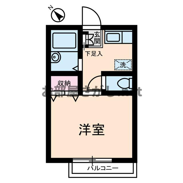 Ｓコートの間取り