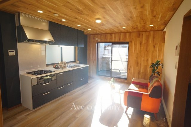 【居間・リビング】 | 東大阪市高井田西1丁目 | 【LDK：約10帖】