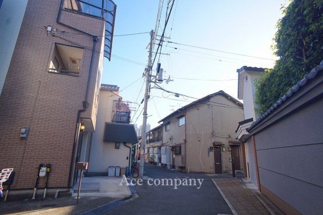 【前面道路含む現地写真】 | 東大阪市高井田西1丁目 | 【前面道路：幅員4.2ｍ】