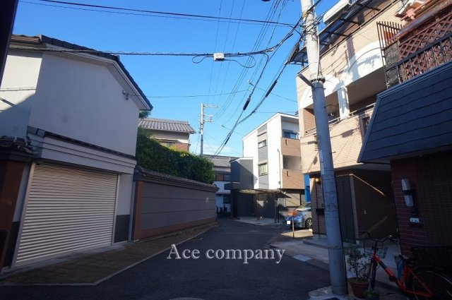 【前面道路含む現地写真】 | 東大阪市高井田西1丁目 | 【前面道路：幅員4.2ｍ】