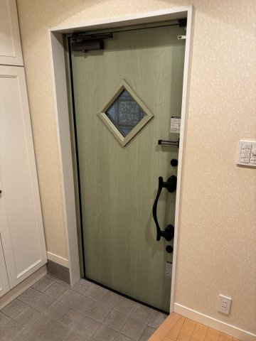 ブルーシャトーの玄関