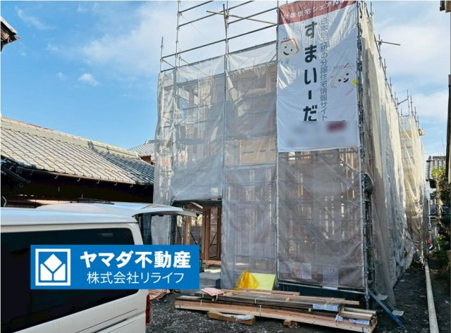 リーブルガーデン　本巣郡北方町加茂　全2区画分譲の外観|「現地（2025年11月7日）撮影」　
■外観写真　
■ヤマダ不動産　株式会社リライフ　