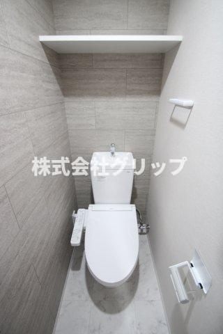 Le'a横濱和田町壱番館のトイレ