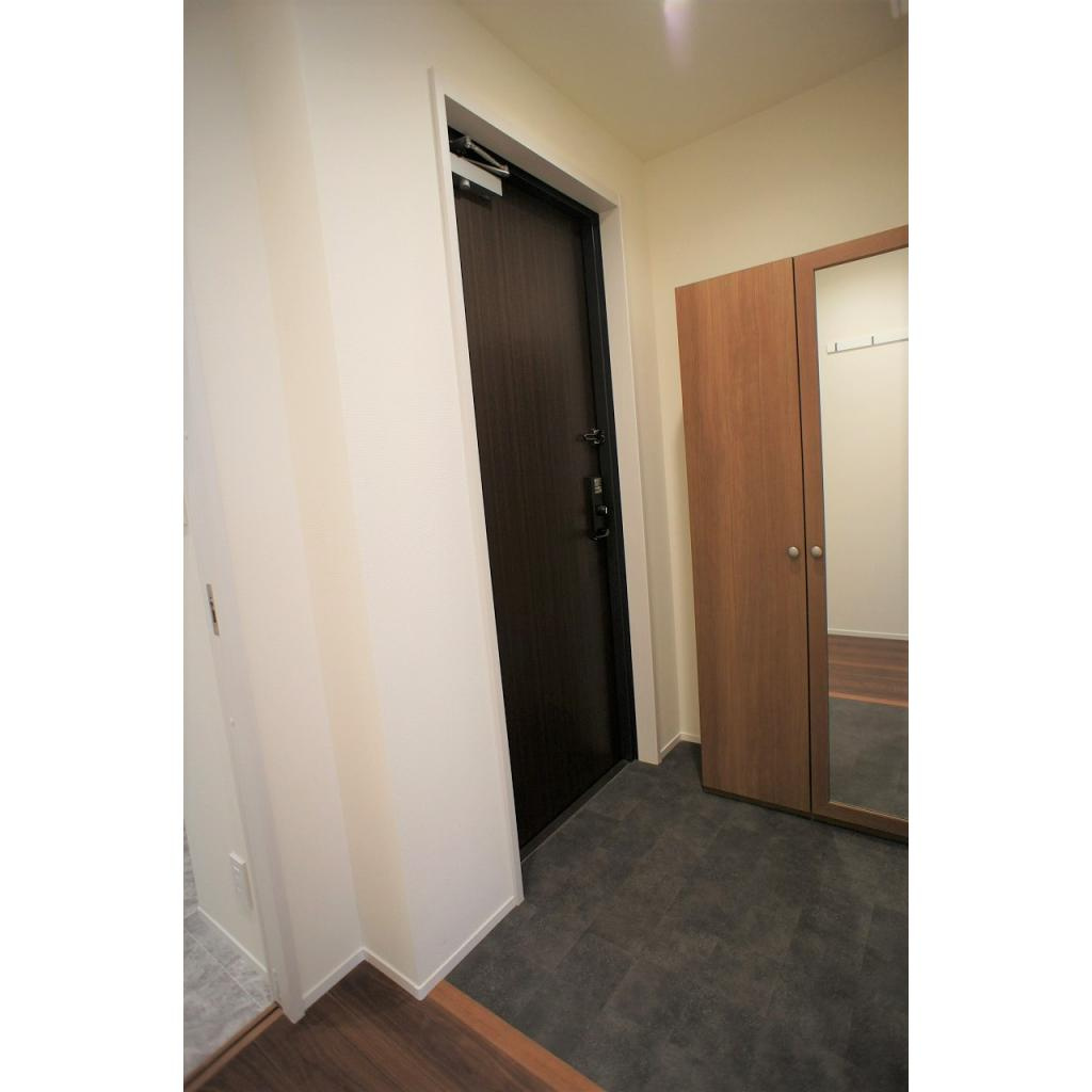 Habitat　Kamadaの玄関|収納もある玄関です