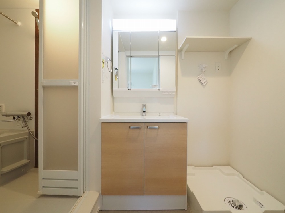 クオッカ都島の洗面所