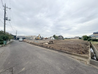 【前面道路含む現地写真】 | 川越市久下戸　建築条件なし売地　JR川越線『南古谷駅』徒歩19分　【南古谷小学区】