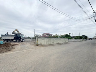 【前面道路含む現地写真】 | 川越市久下戸　建築条件なし売地　JR川越線『南古谷駅』徒歩19分　【南古谷小学区】