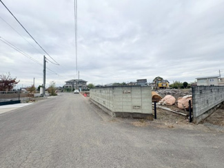 【前面道路含む現地写真】 | 川越市久下戸　建築条件なし売地　JR川越線『南古谷駅』徒歩19分　【南古谷小学区】