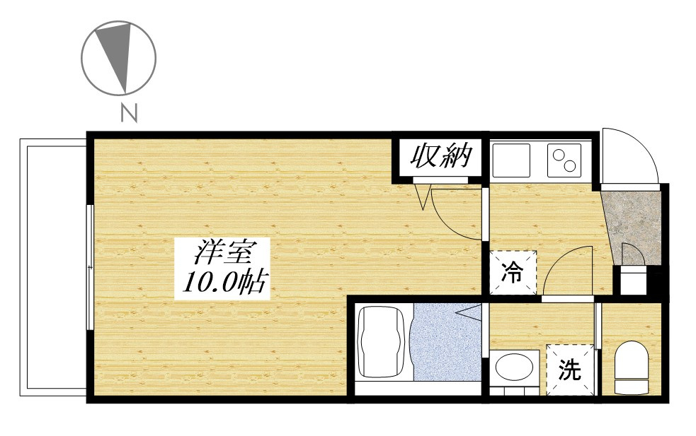 GRADUS拝島の間取り