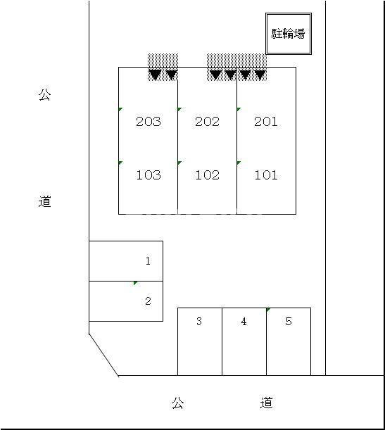 ラ・ヴィータの駐車場|駐車場