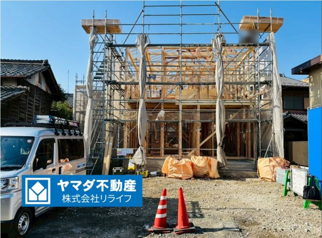 リーブルガーデン　本巣郡北方町加茂　全2区画分譲の外観|「現地（2025年11月7日）撮影」　
■外観写真　
■ヤマダ不動産　株式会社リライフ　