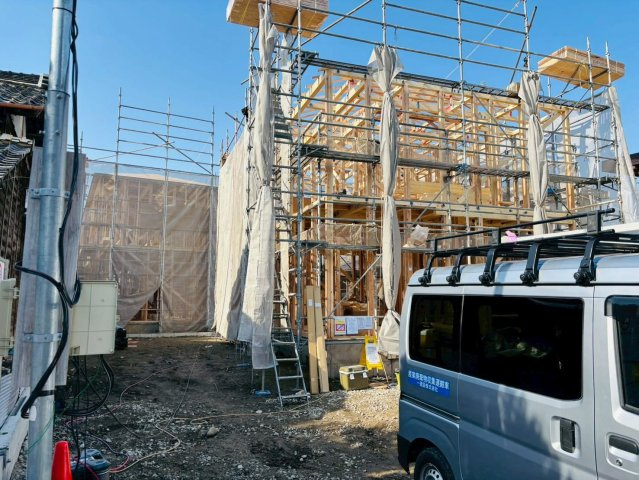 リーブルガーデン　本巣郡北方町加茂　全2区画分譲の外観|「現地（2025年11月7日）撮影」　
■全体写真　
■ヤマダ不動産　株式会社リライフ　