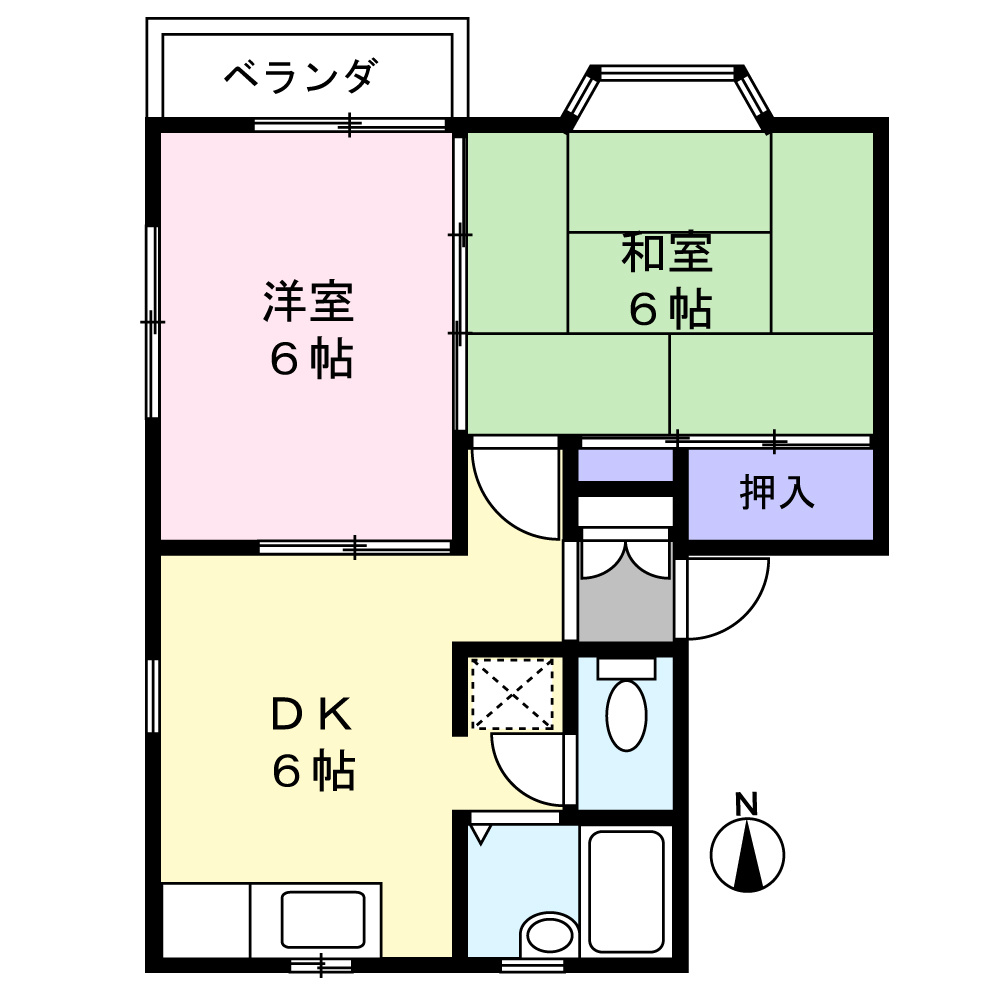 サングリーンの間取り