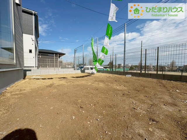 日立市久慈町第25　新築戸建　2号棟の庭|家族みんなで広～いお庭でバーベキューが楽しめます(^^♪