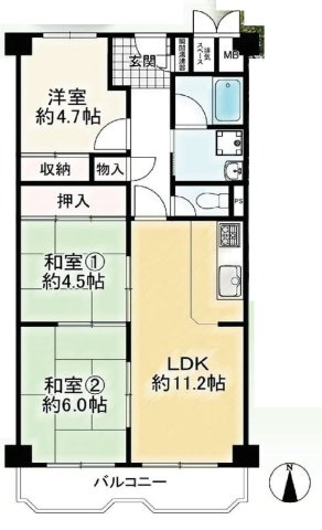 【間取り】