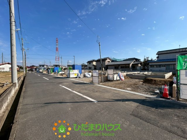 久喜市栗原第2　売地　08の前面道路含む現地写真|2025/11/7　撮影