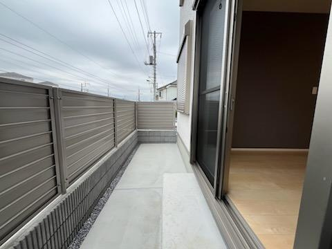 ドリームハウスのバルコニー