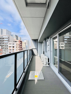 【バルコニー】 | グランカーサ三ノ輪Ⅱ | バルコニー付きです