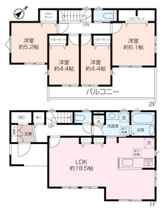 SIC・ツインパントリー・リネン庫完備♪全居室クローゼット＋床下収納2ヶ所付きの片付け上手になれる4LDK！