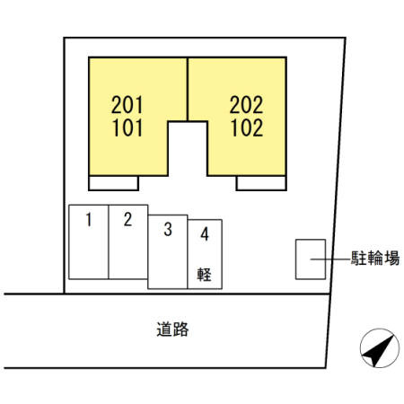 フルーレの区画図
