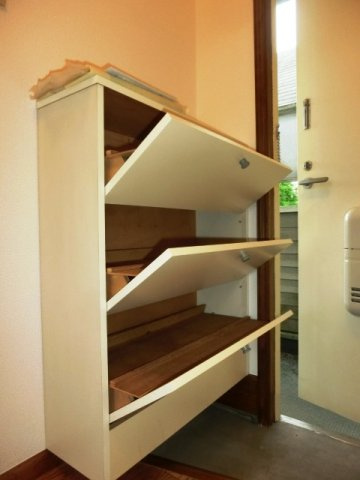 【玄関】 | ミモザハウス | 玄関にシューズボックス。 （※参考写真）