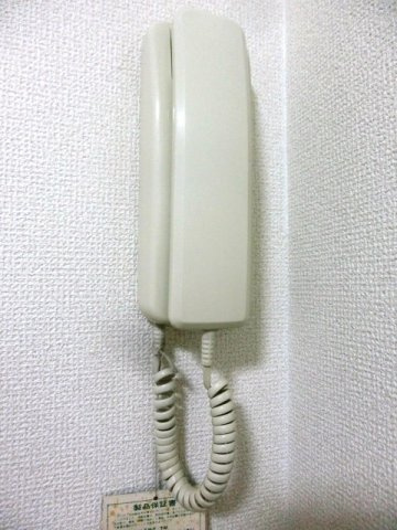 【セキュリティ】 | ミモザハウス | インターホン付き。 （※参考写真）