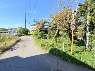 【前面道路含む現地写真】 | 狭山市広瀬1丁目　建築条件なし売地　西武新宿線『狭山市駅』バス20分　【水富小学区】