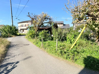【前面道路含む現地写真】 | 狭山市広瀬1丁目　建築条件なし売地　西武新宿線『狭山市駅』バス20分　【水富小学区】