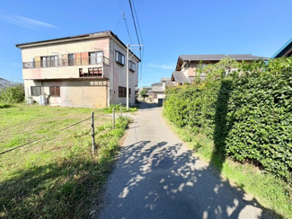 【前面道路含む現地写真】 | 狭山市広瀬1丁目　建築条件なし売地　西武新宿線『狭山市駅』バス20分　【水富小学区】