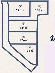 【区画図】 | 狭山市広瀬1丁目　建築条件なし売地　西武新宿線『狭山市駅』バス20分　【水富小学区】