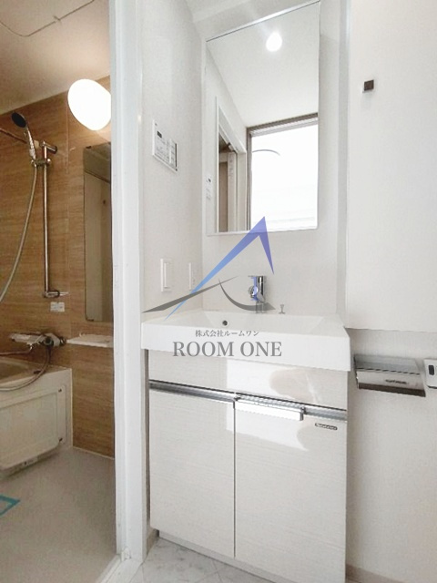 クレイシア横浜NORTHの洗面所|洗面台です。