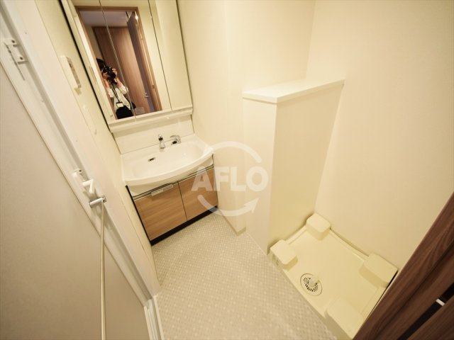 プレサンス大阪天満リバーシアの洗面所|プレサンス大阪天満リバーシア　洗面所