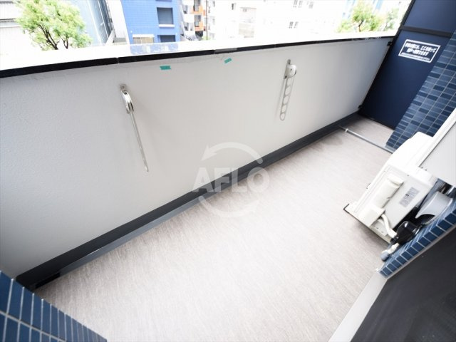 プレサンス大阪天満リバーシアのバルコニー|プレサンス大阪天満リバーシア　バルコニー