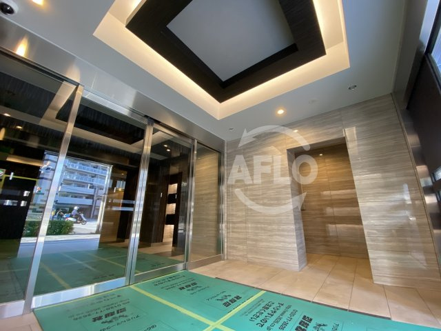 レオンコンフォート天神橋のロビー|レオンコンフォート天神橋　ロビー