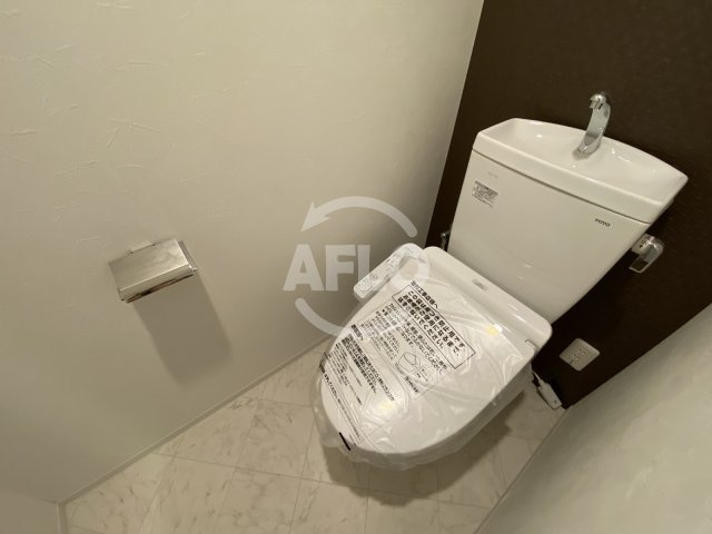 レオンコンフォート天神橋のトイレ|レオンコンフォート天神橋　温水洗浄便座