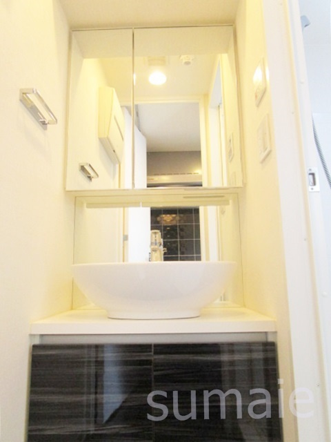 ＡＸＡＳ東十条アジールコートの洗面所|洗面所です☆