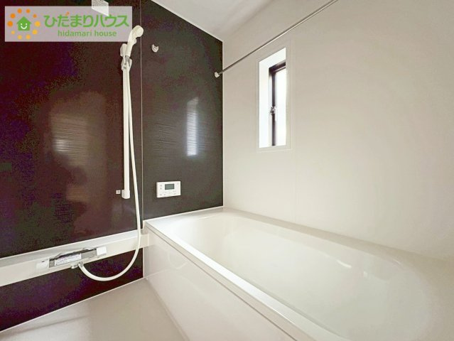 日立市久慈町第25　新築戸建　3号棟の浴室|半身浴もゆっくり楽しめる広々浴室(^^♪