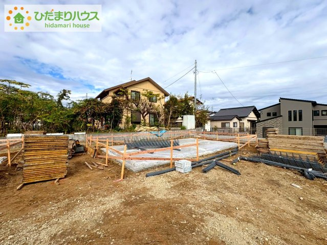 日立市久慈町第25　新築戸建　3号棟の外観|2026年１月完成予定です！