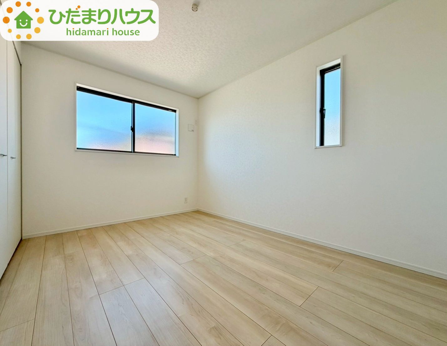 野田市七光台第19　新築戸建　1号棟の洋室|窓が多く、明るい空間を演出してくれます(*^^*)						
