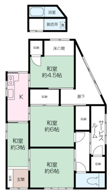 馬堀町2丁目中古戸建の画像