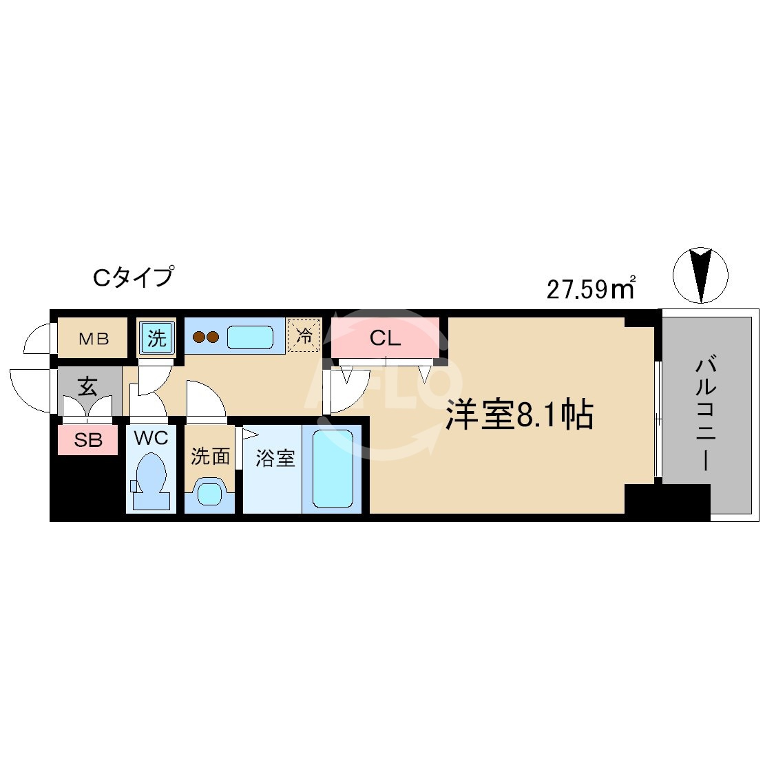 エスリード大阪天満宮の間取り|エスリード大阪天満宮　間取り