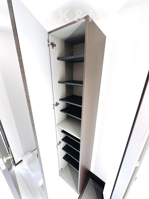 アルカディア柏の玄関|収納もある玄関です