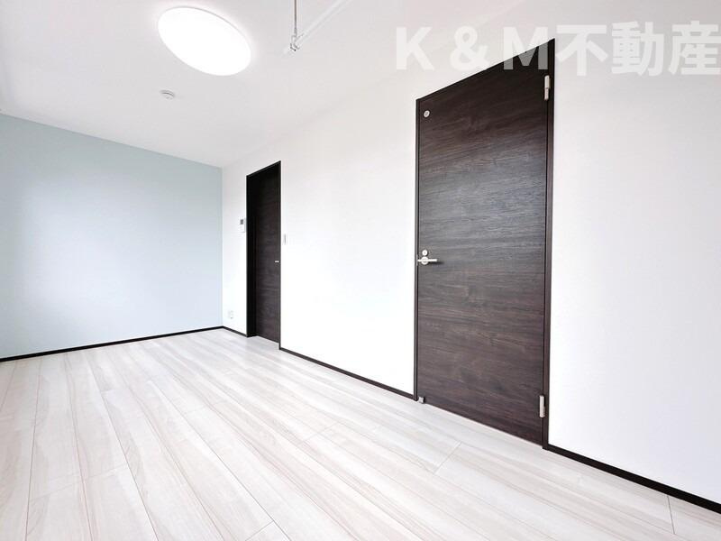 アルカディア柏の寝室|開放的な寝室です