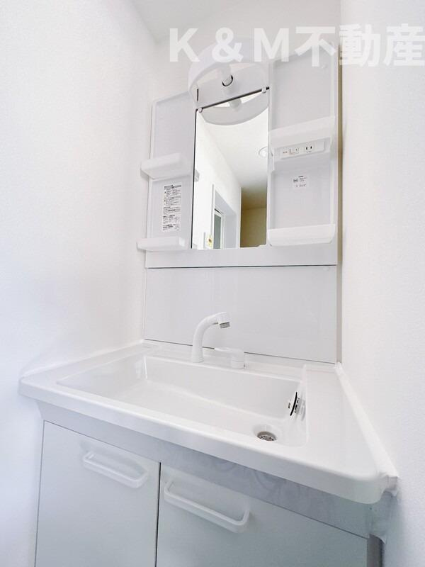 アルカディア柏の洗面所|使いやすい洗面所です