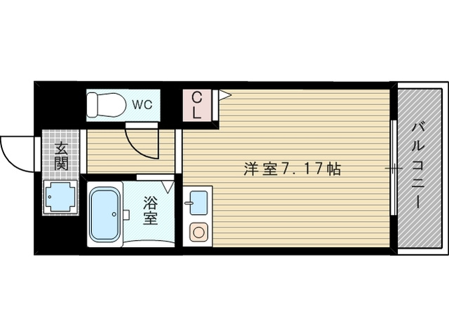 1Ｒのお部屋です