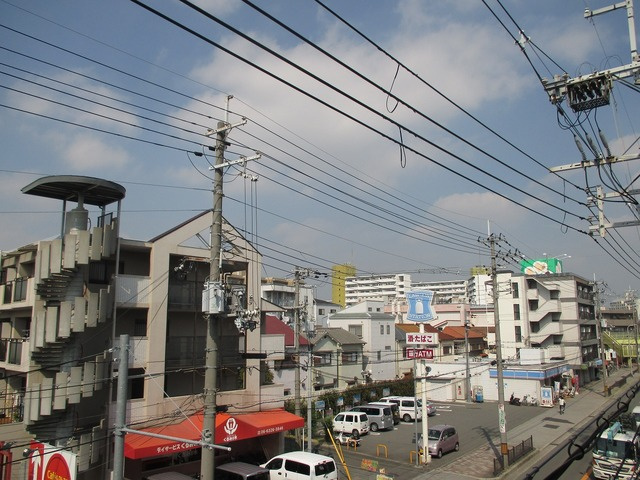 バルコニーからの眺めです