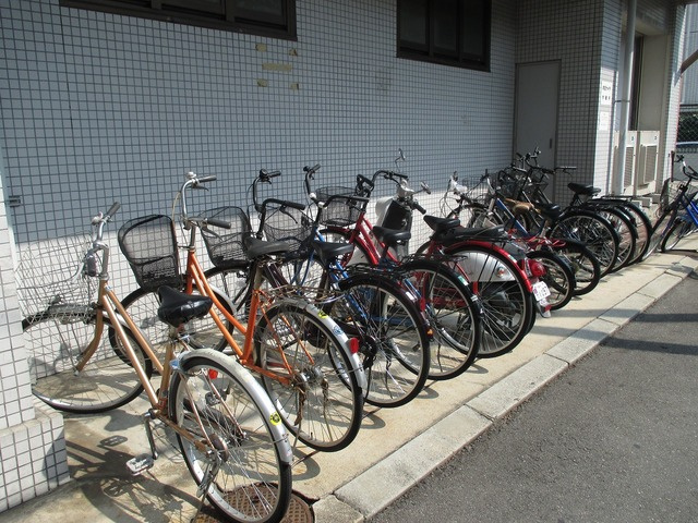 自転車置き場です